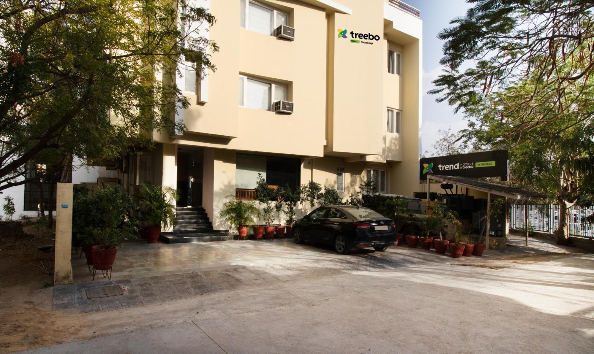 Treebo The Anchorage Malviya Nagar Hotel Jaipur Exterior foto