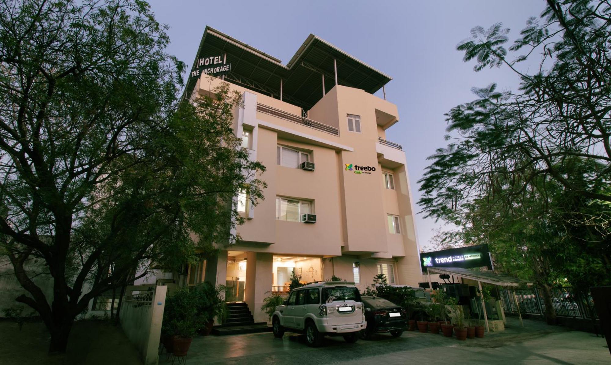 Treebo The Anchorage Malviya Nagar Hotel Jaipur Exterior foto